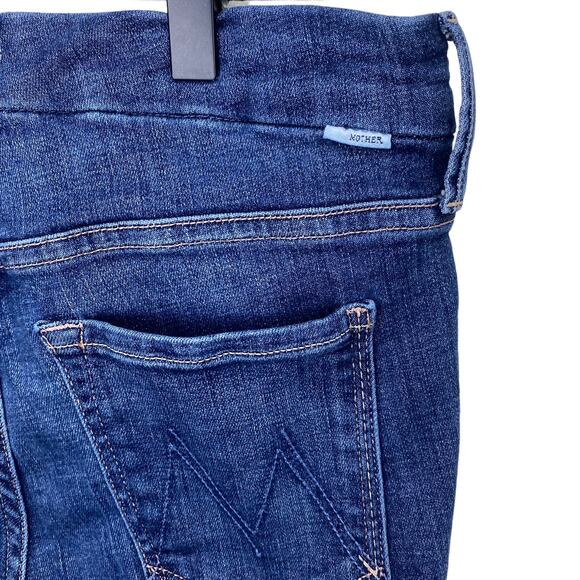 MOTHER The Looker Ankle Wash Denim Jean: Girl Crush Size 28 - Picture 8 of 11